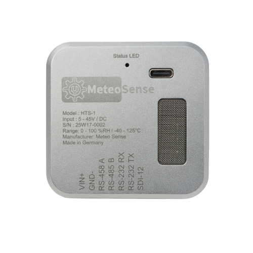 MeteoSense - Temperature and Humidity Sensor HTS-1 - für Hutschienenmontage